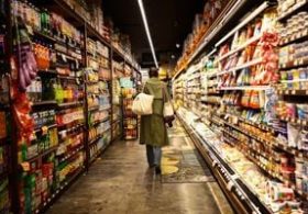 Americans are spending almost half their budgets on housing and food…