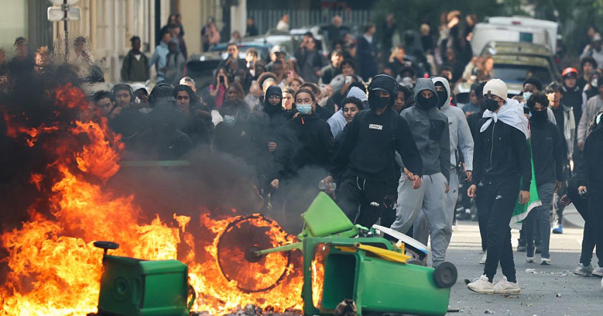 Trump blames immigration for French riots: 'This isn't about schools' GettyImages 2297640087