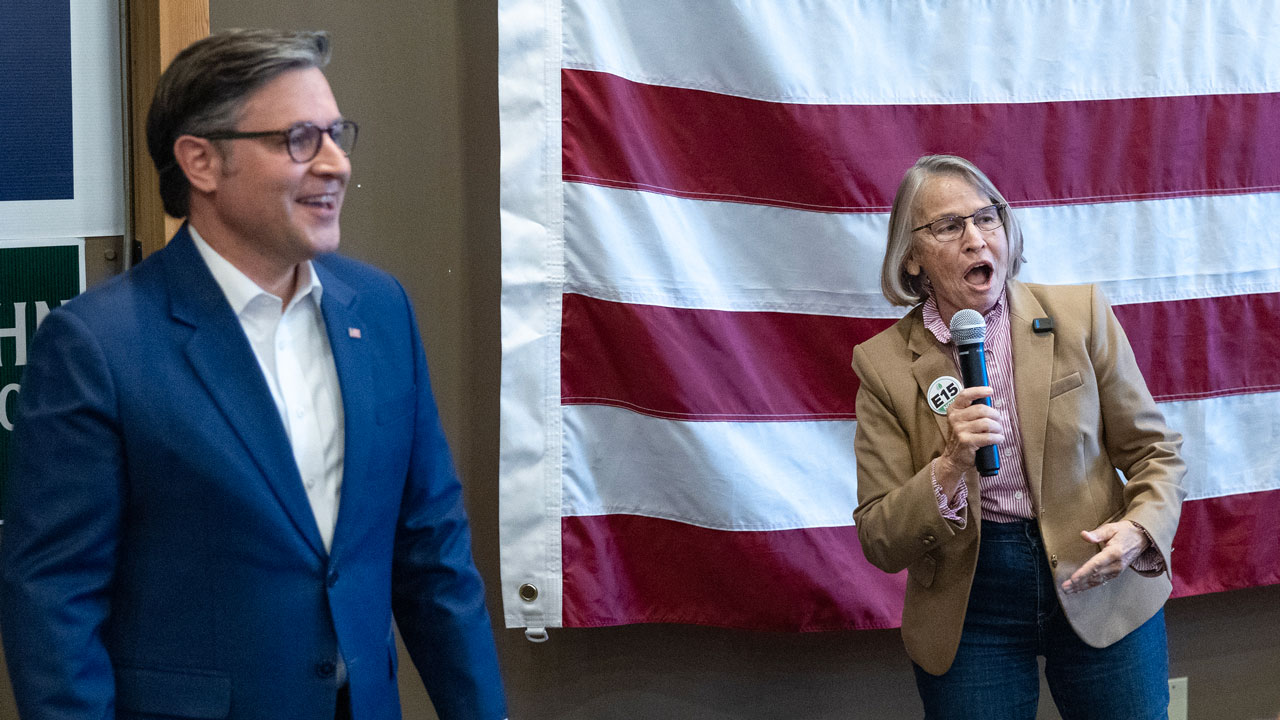 Republicans Pull Back Funding in Battleground Districts, Shaking Up Midterm Spending GettyImages 2299438094