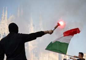 Dozens Arrested After Multicultural Riots Outside of Milan’s Duomo Cathedral