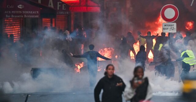 Specialist Urban Violence Police Squad Deployed to Paris as Riots and Looting Continue GettyImages 2300342374 2 640x335 1