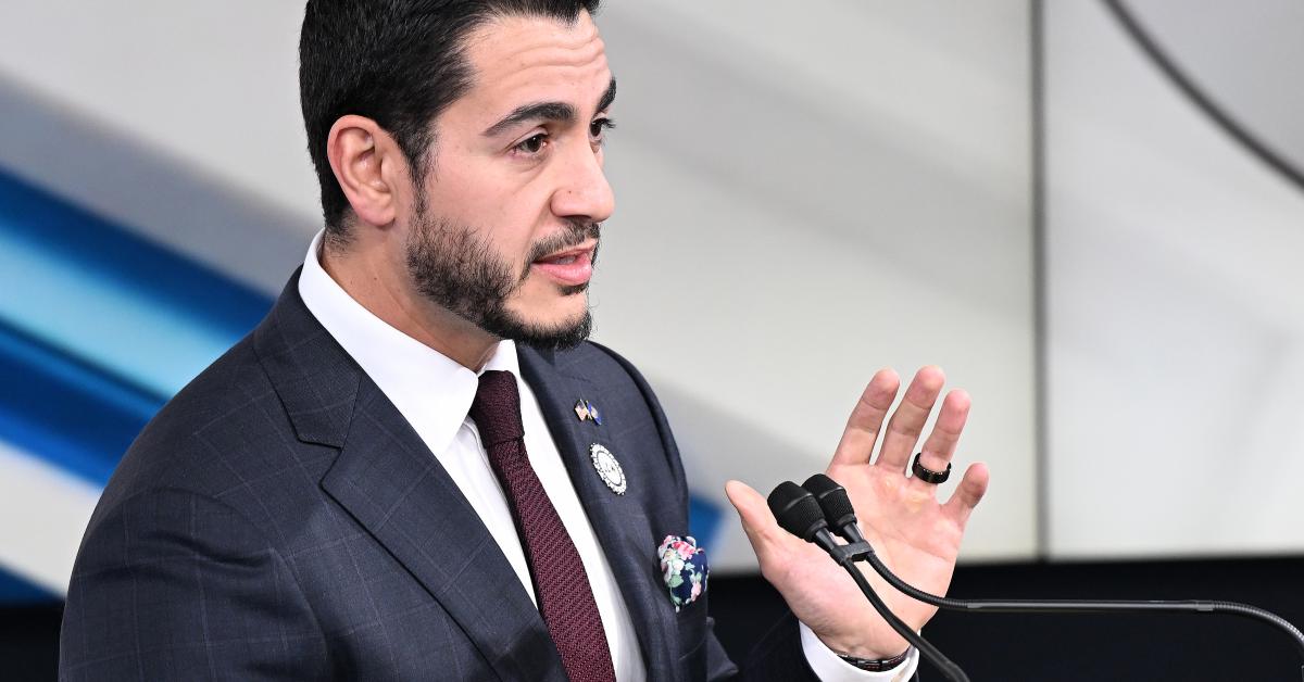 Abdul El-Sayed slams Rogers over Muslim Brotherhood accusations during Senate debate GettyImages 2300813260