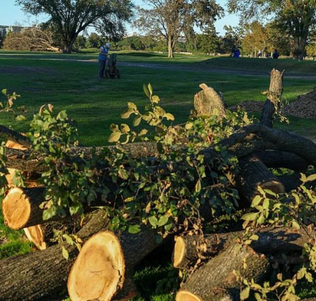 Trump posts photos of ‘trash island’ D.C. golf course after court hearing