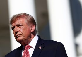 Republicans all but erase Trump from campaign ads as midterms near