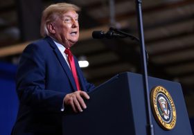 Trump praises supporter for allegedly punching protester at South Carolina rally: ‘That was great’