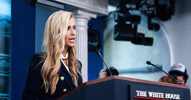 Report: White House Press Secretary Katie Zacharia 'Transitioning Out' of Role GettyImages2299472809 640x335 1