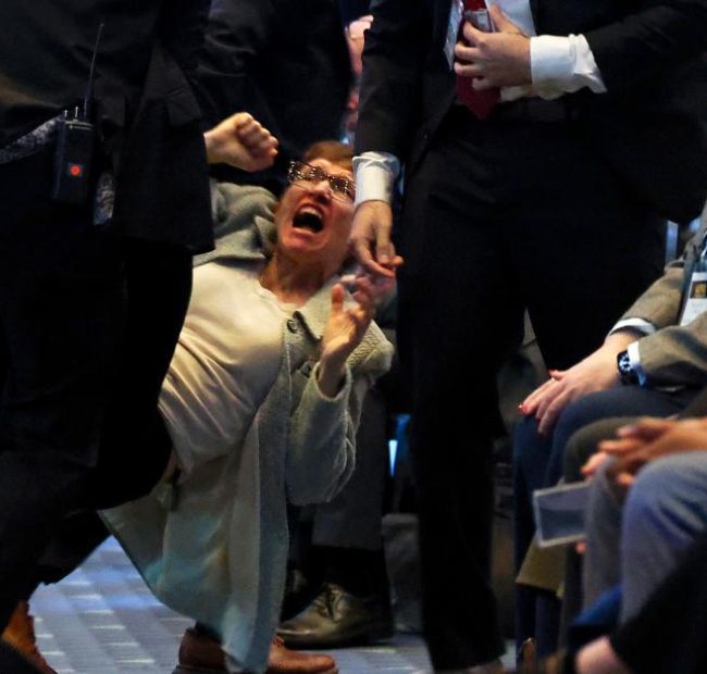 Anti-war protesters disrupt Hegseth’s speech during Army event in DC
