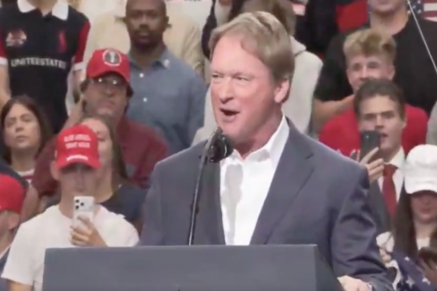 Legendary NFL Coach Makes Surprise Appearance At Trump Rally, Gives Rousing Speech Jon Gruden