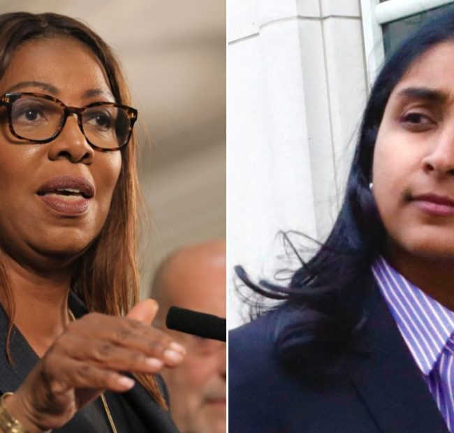 Letitia James Hit with 52-Count ‘Indictment’ from Her Republican Opponent