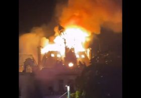 ‘France is Falling’: Limoges City Hall Burns