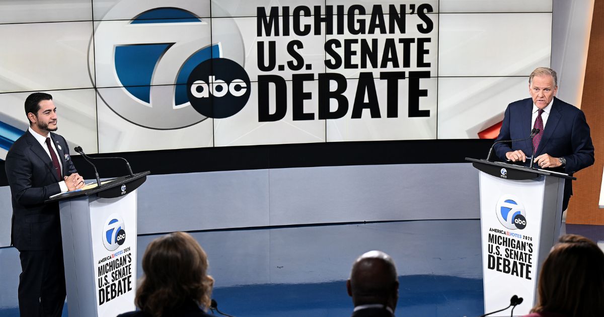 Watch: Mike Rogers Stops Abdul El-Sayed in His Tracks When He Attempts 'Victim' Strategy During Debate Michigan Senate debate 1