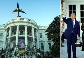 WATCH: Air Force One Performs ‘Epic’ Halloween Flyover for White House Trick-or-Treaters