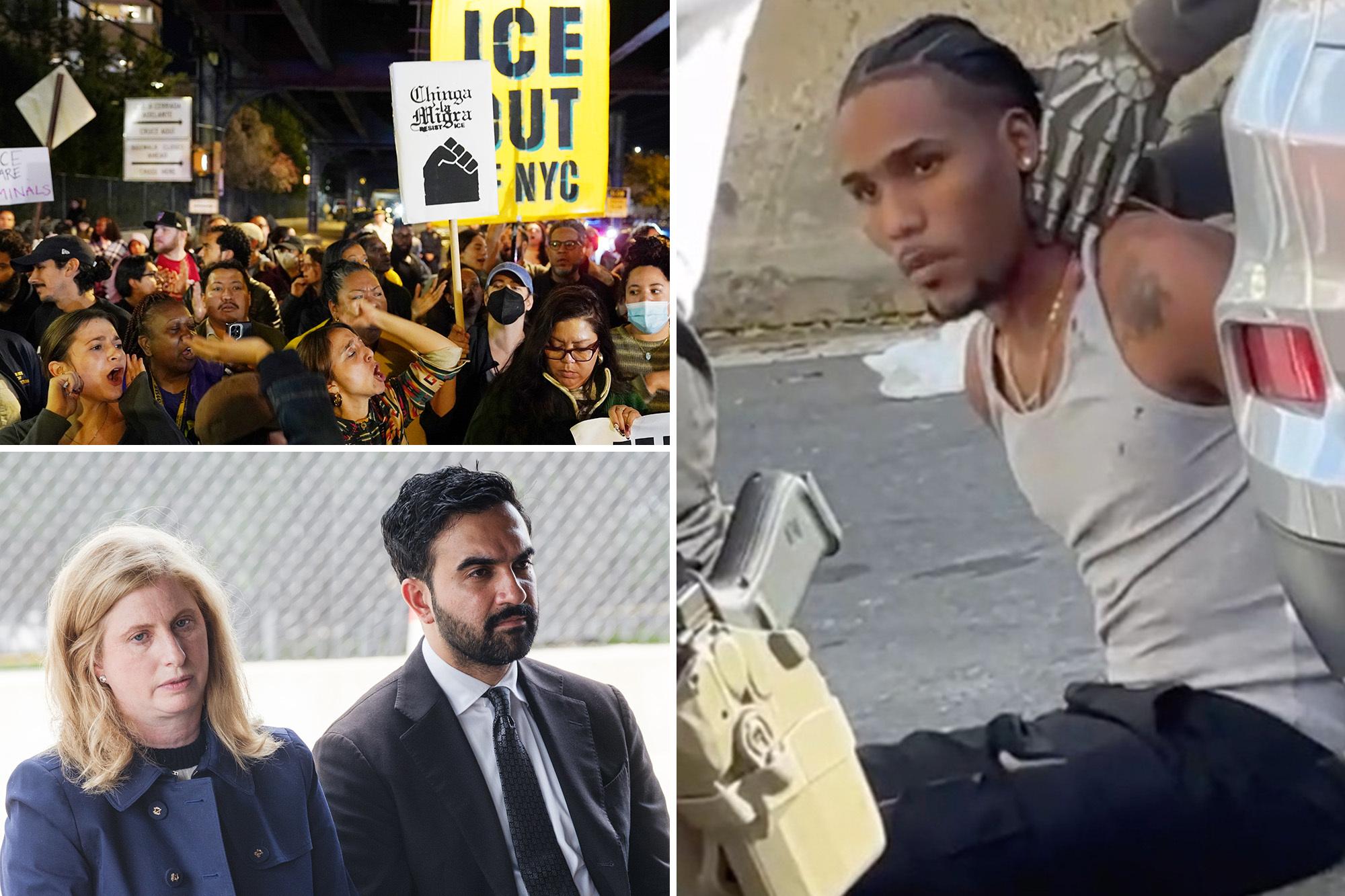 DSA ‘demands’ Mamdani fire NYPD boss Tisch as socialists turn on mayor over ICE shooting PM copy 1