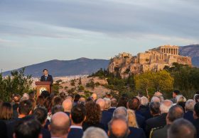 Sec. of State Marco Rubio in Athens: ‘Pursuit of excellence was the very principle of man’s existence