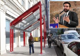 NYC’s slanted sidewalk sheds draw ridicule but expert wonders who will pay
