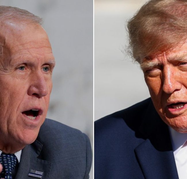 GOP Sen. Thom Tillis Sucks Up to ‘The View’ by Threatening to Dox Trump’s Personal Phone Number