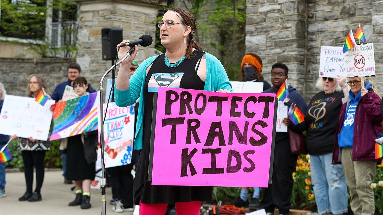 States leading nation on the biggest education battles gripping classrooms revealed in first-ever report Trans Protest