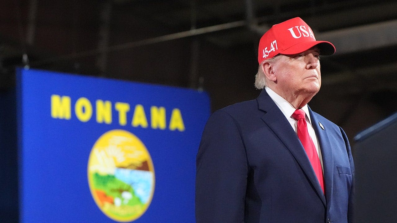 Trump announces Montana 'super range' at midterm rally for Pentagon to test advanced war technology Trump Montana midterm rally
