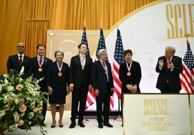 Trump Honors Elon Musk, Tech Leaders With National Medals for Scientific Innovation