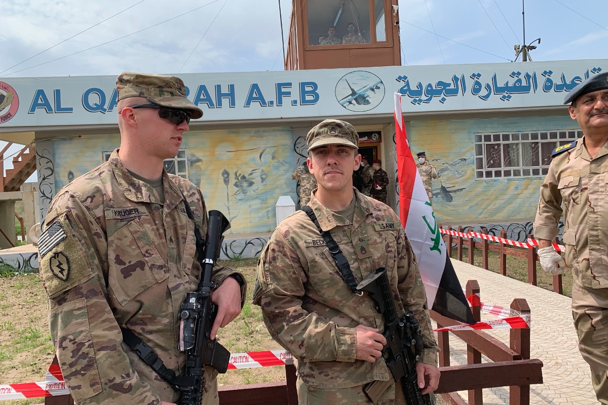U.S. Leaves Iraq More Unstable Than It Found It in 2003 US soldiers in Iraq 100126 AP