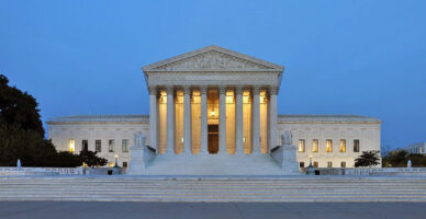 SCOTUS Approves Deporting Venezuelan “Migrants” United States Supreme Court Building at Dusk e1791241632183