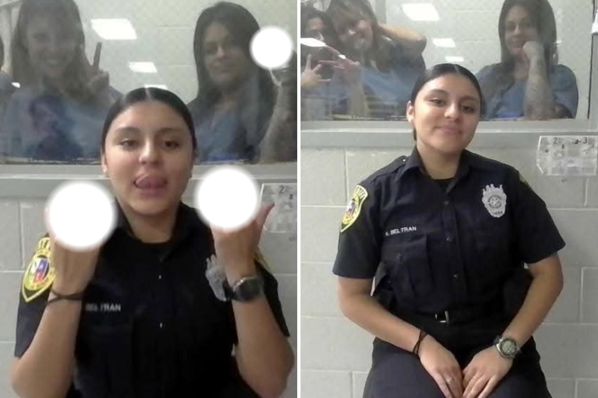 Young sheriff’s deputy fired for posing for photos with jail inmates, including pic flipping the bird Untitled 5