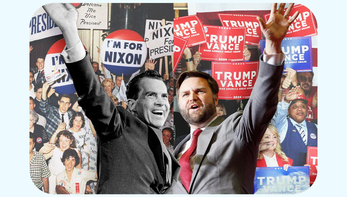 Vance embodies Nixon’s populist, outsider qualities WBWhiteHouse100726
