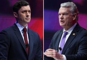Mike Collins fends off claims he’s a ‘bigot,’ slams ‘trust fund kid’ Jon Ossoff in Georgia Senate debate