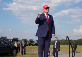 The GOP counts on farmers’ votes. As a costly harvest season raises concerns, Trump heads to Kansas