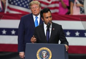 Trump backs Ramaswamy ad featuring rival Amy Acton’s estranged mother