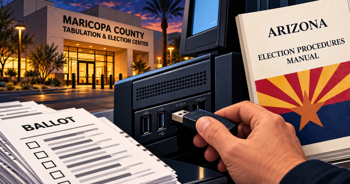 More Questions Than Answers: Maricopa County Board of Supervisor Releases “Explanation” of Controversial Late-Night Election Video arizona thumb 1200x630 1