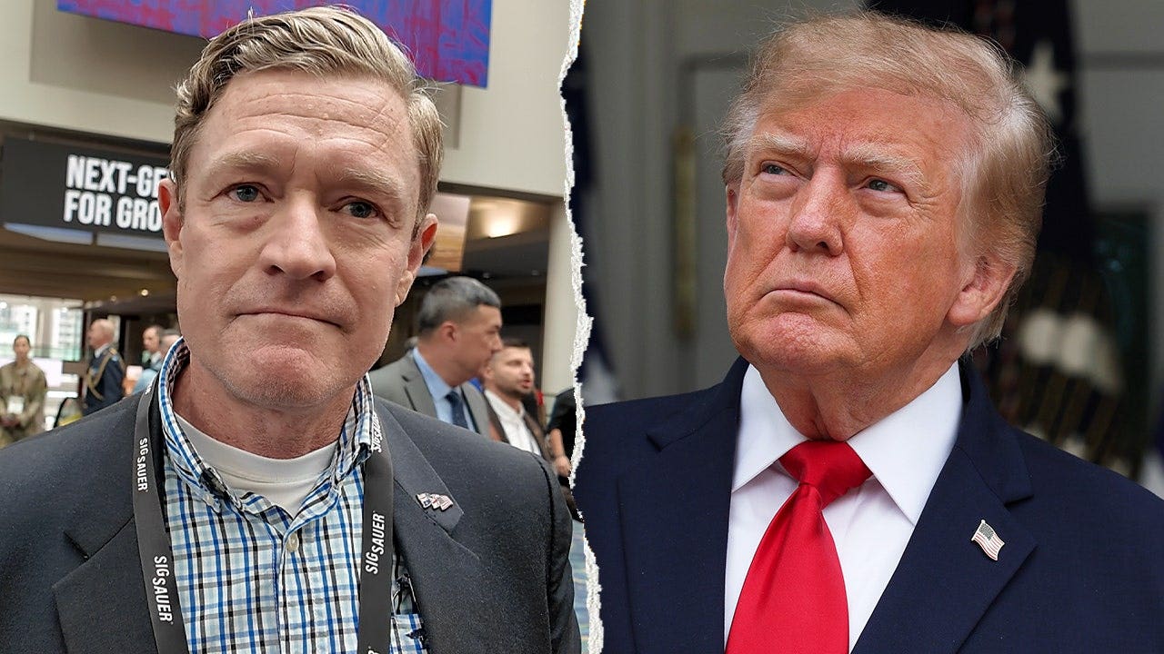 Army expo attendees skeptical of Trump's Iran peace deal hopes: 'Beat 'em into submission' ausa attendee trump split