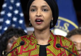 Things Heating Up As Omar’s Husband Snaps When Confronted Over Rumors She Fled Country