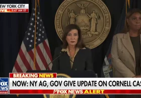 Reporter skewers both Hochul and Letitia James with one simple Cornell question…
