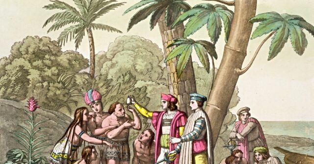 Martel: How Christopher Columbus's Journey Ended the Age of Medieval Brutality columbus arrival 640x335 1