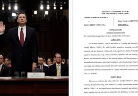 Former FBI Director Comey Criminally Charged Under Espionage Act For Leaking National Defense Information