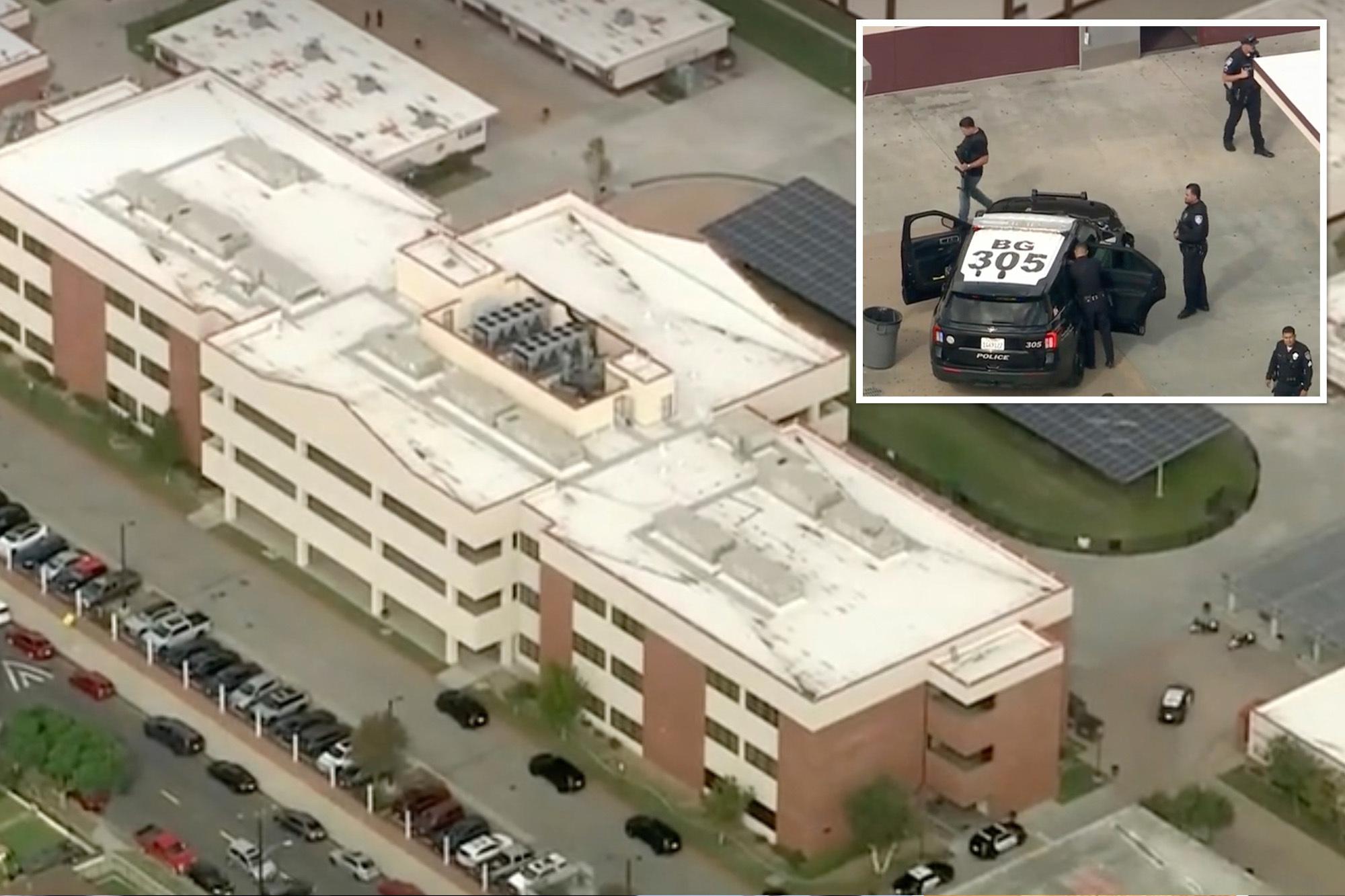 California high school on lockdown after reports of student with handgun comp 3 7