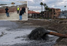 Beach day goes down the drain for SoCal shoreline after massive 27,000 gallon sewage spill