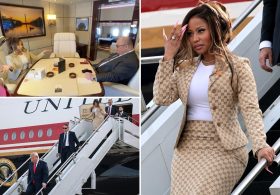 Gucci-clad Nicki Minaj joins Trump in Michigan — as aide jokes rapper is in for huge White House job