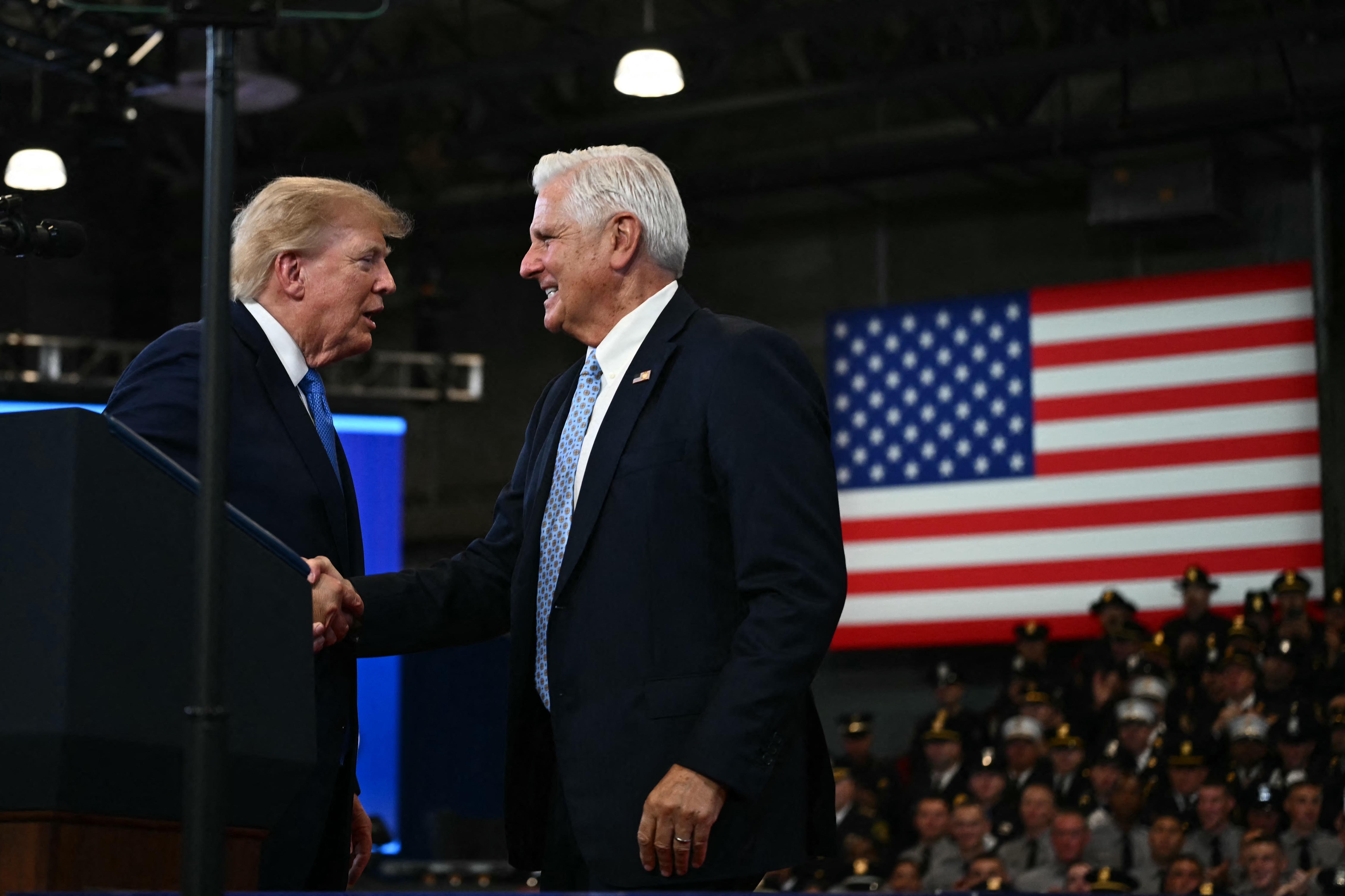Trump to campaign with Blakeman in upstate NY: sources crop 41090486