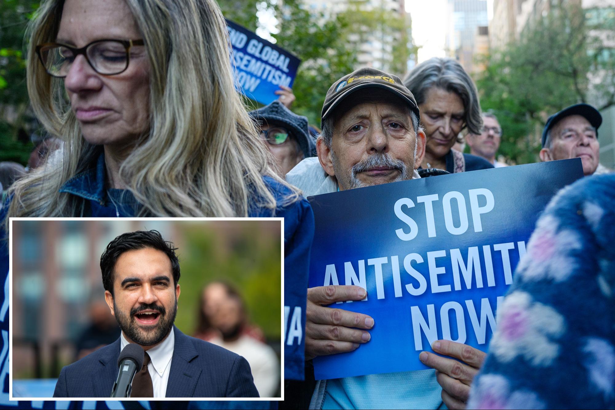 Over 25 NYC Jewish groups demand new Mamdani antisemitism plan to combat hatred against Jews, Israel crop 41114365
