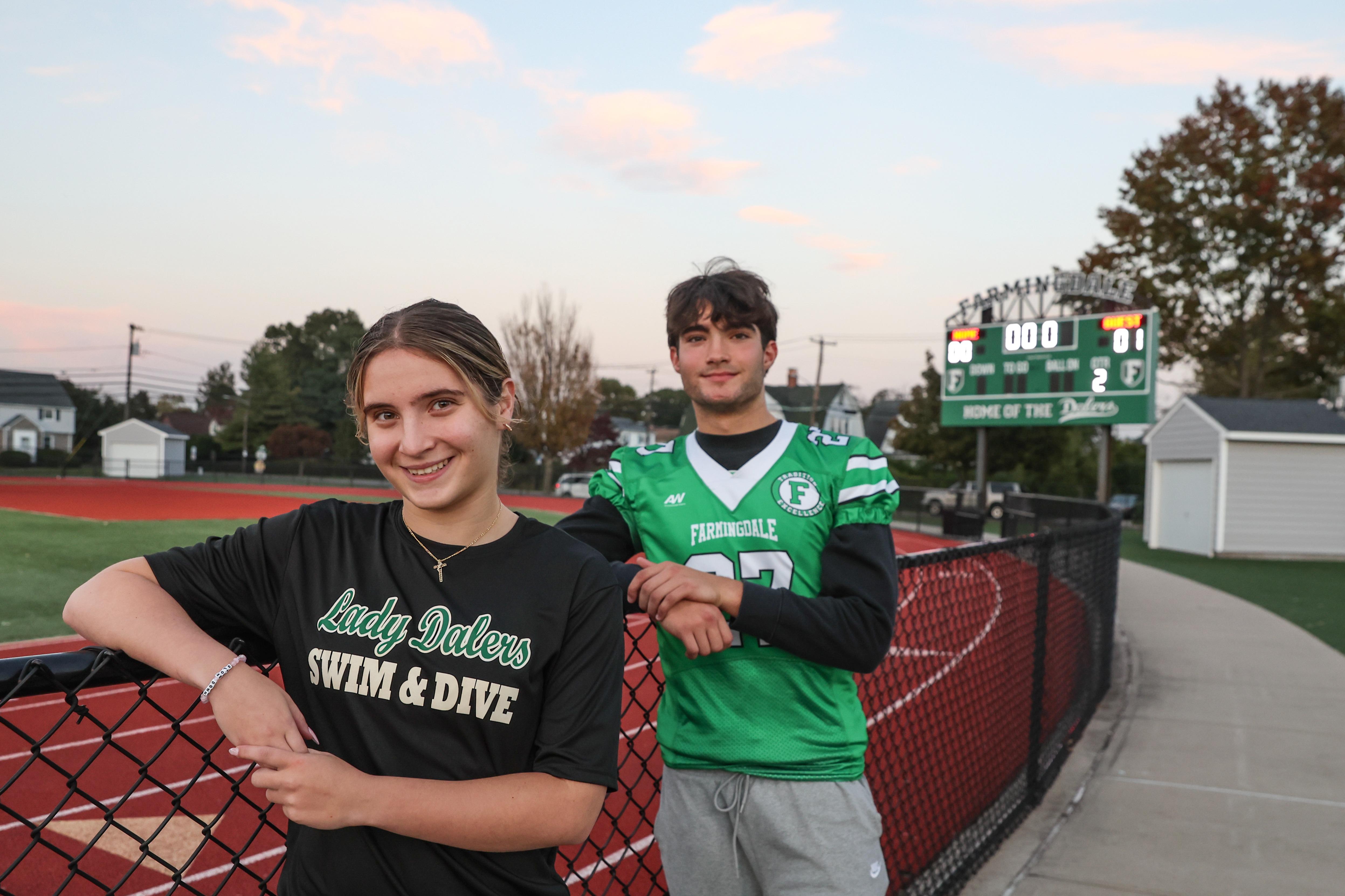 Inseparable Long Island twin captains lead their teams — and each other crop 41358087