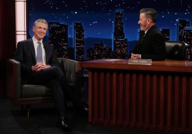 Weirdest moments from Gavin Newsom’s slobbering lovefest with Jimmy Kimmel