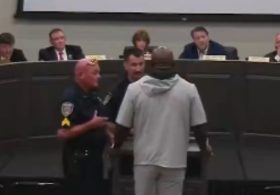 Pastor Removed by Police from School Board Meeting After Reading from Library Book in North Carolina