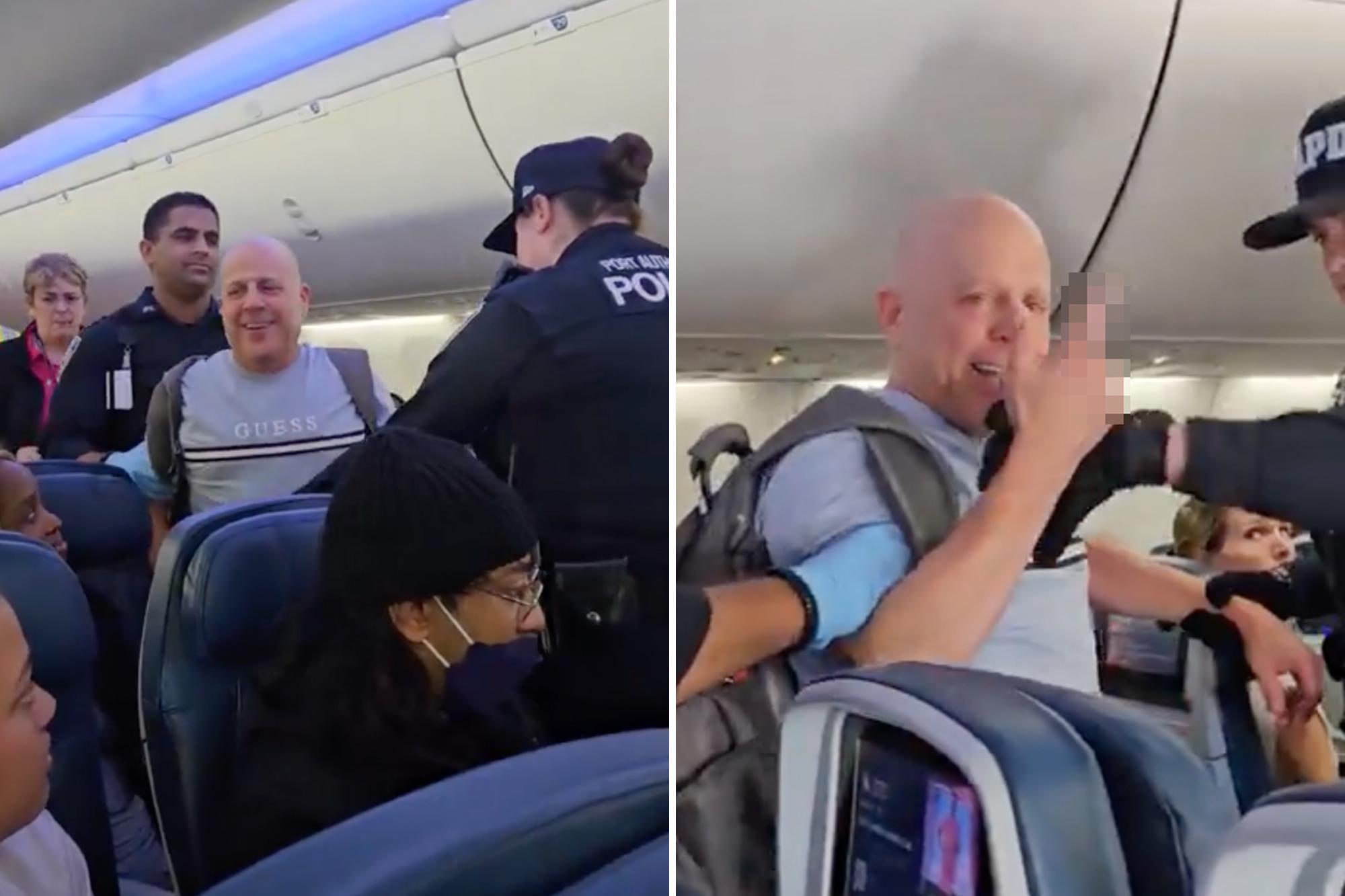 Raging passenger booted from Delta flight after unleashing drunk tirade onboard, hurling N-word delta2