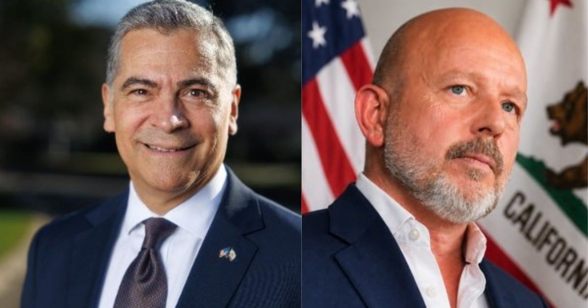 California Governor Debate: 7 Biggest Moments From Xavier Becerra vs Steve Hilton democrat xavier becerra republican steve hilton