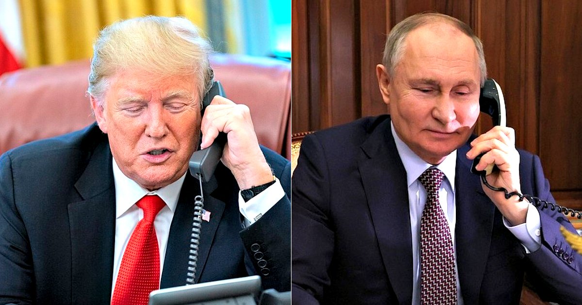 President Trump Announces Major Diesel Agreement with Russia After Latest Phone Call with Vladimir Putin donald j trump and vladimir putin at the phone wiki commons