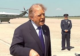 ‘You look like hell!’ Trump lays into reporter who asked about Kansas cancellation