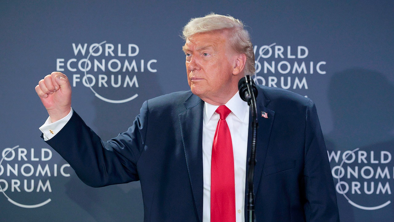 Trump announces massive oil, gas and mineral exploration plans in Greenland, touts national security benefits donald trump davos reception speech
