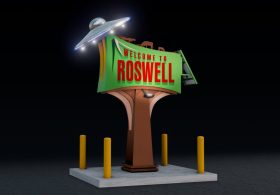 Roswell Attracts ETs—Extra Tourists—After Government Releases New UFO Files